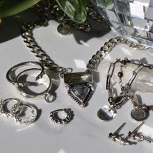 Load image into Gallery viewer, Pyrite Regal Rose Necklace