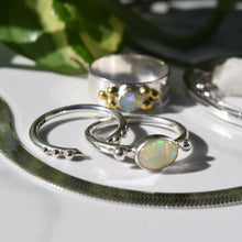 Load image into Gallery viewer, Opal Double Dot Ring
