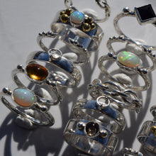 Load image into Gallery viewer, Opal Mixed Metal Band