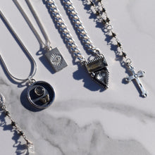Load image into Gallery viewer, Pyrite Regal Rose Necklace