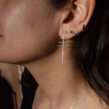 Load image into Gallery viewer, Triple Cross Earrings
