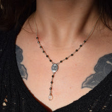 Load image into Gallery viewer, Herkimer Diamond Pyrite Lariat