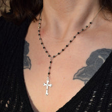 Load image into Gallery viewer, Cross Pyrite Lariat