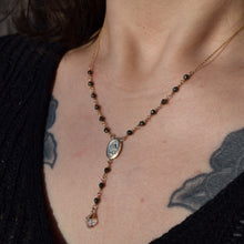 Load image into Gallery viewer, Herkimer Diamond Pyrite Lariat