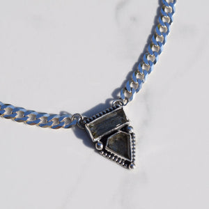Pyrite Regal Rose Necklace