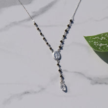 Load image into Gallery viewer, Herkimer Diamond Pyrite Lariat