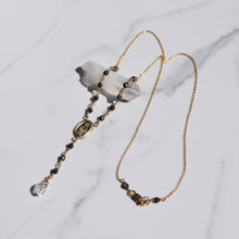 Load image into Gallery viewer, Herkimer Diamond Pyrite Lariat