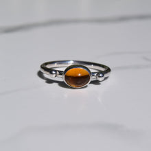 Load image into Gallery viewer, Citrine Double Dot Ring
