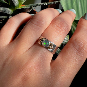 Opal Mixed Metal Band